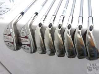 LH Callaway Golf Diablo Edge Hybrid Iron Set 4H SW Graphite Ladies 