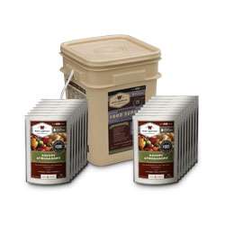 WISE FOODS EMERGENCY FOOD GRAB & GO BUCKET 60 Serving 094922015143 