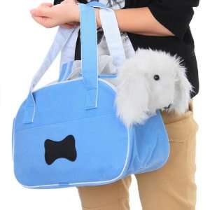  Blue Pet Carrier Dog Cat Tote Bag