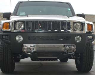 06 07 Hummer H3 CHROME FRONT LOWER BUMPER / APRON COVER  