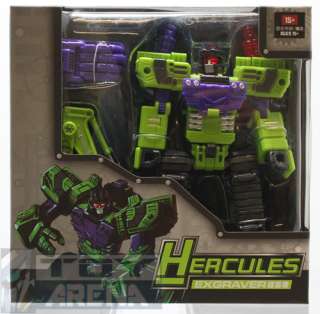 TFC Toys Hercules Exgraver Devastator X Transformer NEW  