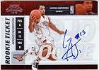 GERALD HENDERSON 09 10 PLAYOFF CONTENDERS RC TICKET AUTO AUTOGRAPH 