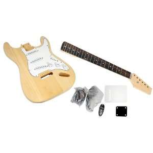   PRO PGEKT18 Unfinished Strat Electric Guitar Kit Musical Instruments