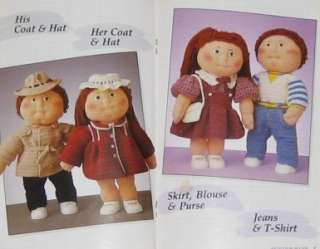 Soft Sculpture His & Hers Annies Crochet Patterns RARE  