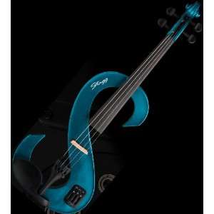   ELECTRIC VIOLIN FIDDLE w CASE + XTRAS Musical Instruments