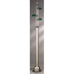  New Green Steel Elevator Table Lamp 55H with Bulb