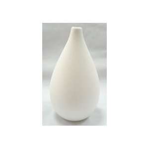  Ceramic bisque unpainted modern bh vase 2 6/8 x 2 6/8 x 