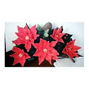  Poinsettia Bouquet From Andreas Flowers