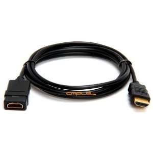  HDMI Cable M F Extension Gold Plated Connectors 6ft 