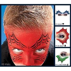   Spider Web Stencil Airbrush Makeup Face Templa Arts, Crafts & Sewing