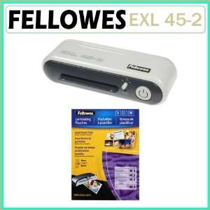 com Fellowes (5200401) EXL45 2 Small Size Pouch Laminator Laminating 