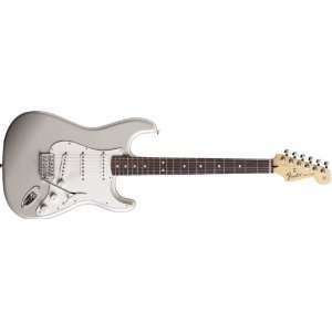  Fender Standard Stratocaster Electric Guitar White Chrome 