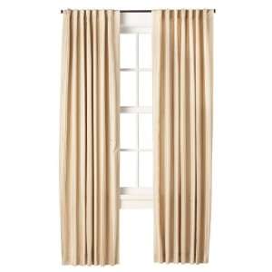 Fieldcrest® Luxury Taffeta Stripe Window Panel   Tan 