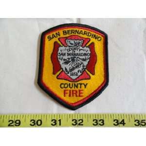  San Bernardino County Fire Patch 