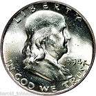1954 50C Silver Franklin Half dollar MS 63 FBL