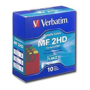  Verbatim Floppy Disks (10 Pack)   Multicolor Electronics