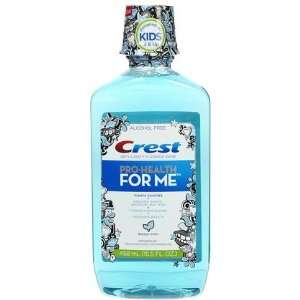 Crest Pro Health For Me Anti Cavity Fluoride Rinse Breezy Mint 15.5 oz 