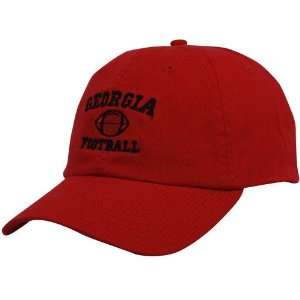   of the World Georgia Bulldogs Red Football Sport Drop Adjustable Hat