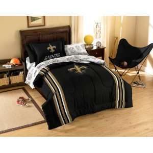   Set   New Orleans Football Comforter Sheets Twin Bed