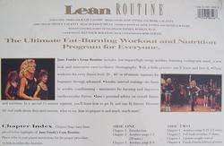 JANE FONDAs Lean Routine Workout Nutrition Laserdisc  