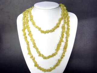 Necklace Lemon Jade 60 Chips Loop Many Style  