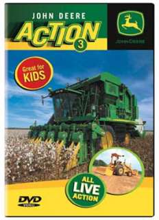John Deere Action 3 DVD NEW   Great for kids. Bailers, tractors 