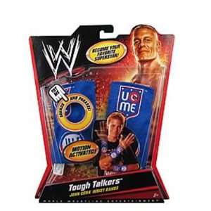  WWE Tough Talkers John Cena Wrist Bands Toys & Games