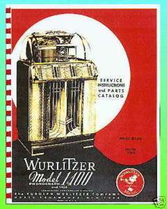 Wurlitzer 1400 & 1450 Service Manual  