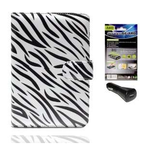  Zebra Print Samsung Galaxy Cover, Screen Protector, and 