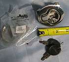   M1 99 296 Boat Door Hatch Locking Latch with Keys and Backing Plate