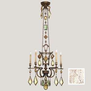   Encased Gems Crystal 5 Light Chandelier from the Encased Gems Colle