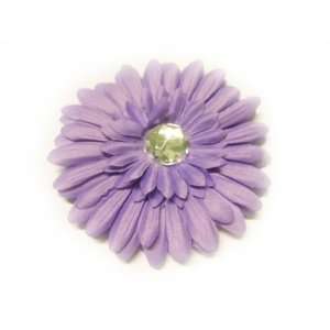 Light Purple 4 Large Gerbera Daisy Flower Hair Clip Hair Accessories 