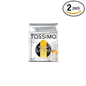 Mastro Lorenzo Crema Coffee, T Discs for Tassimo Coffeemakers, 16 