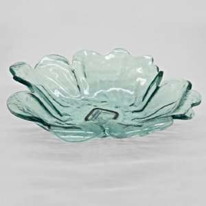  Annieglass Shallow Bowl   Water Lily