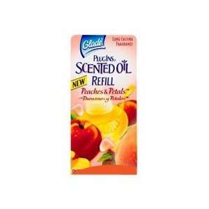  Glade PlusIns Scented Oil Refill ~Peach & Petals ~12 Pck 