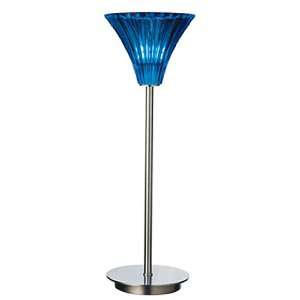  Baccarat Mille Nuits Desk Lamp, Sapphire 16 5/8in