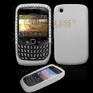   Skin Cover Case with Diamonds for Blackberry Curve 8520 Gemini [Beyond