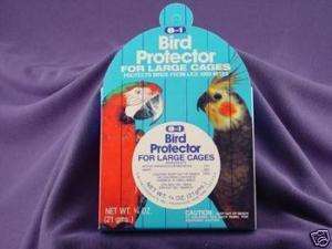 8IN1 BIRD PROTECTOR LARGE 6 PACK CAGE FROM MITES & LICE  