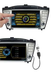 Hyundai IX35 REFURBISHED 7 DVD iPOD  SATNAV GPS CD  