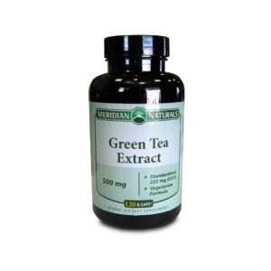  Meridian Naturals Green Tea Extract, 500 mg, 120 K caps 