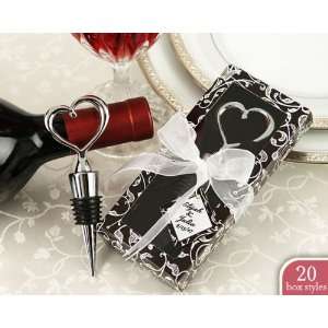  Chrome Heart Bottle Stopper in Personality Box (Set of 4 
