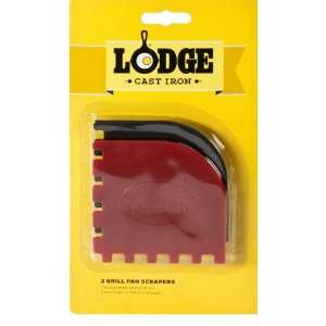    Lodge Manufacturing Grill Pan Scraper, 2 Pack