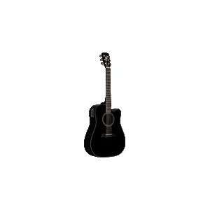  Alvarez R]D20SCBK Black Cutaway Dreadnought Acoustic Guitar 
