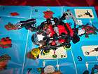 Lego   Red Submarine Diver Minifigure w/ Black Helmet