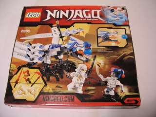 LEGO SET #2260 NINJAGO ICE DRAGON ATTACK MASTERS OF SPINJITZU NEW NIB 