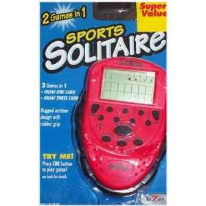    Sports Solitaire Electronic Handheld 2 Games in 1 Toys & Games