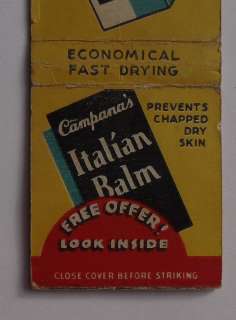   Campana Italian Balm Offer Sales Co. Batavia IL Kane Co Illinois