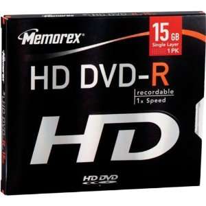  Memorex 15GB High Definition HD DVD 1x Write Once 