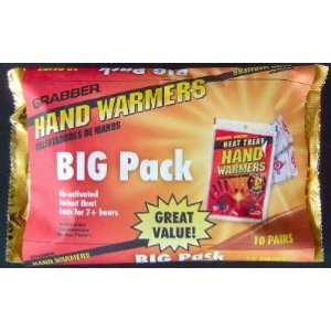  GRABBER WARMERS HWPP10 FOIL BAG HAND WARMERS Health 