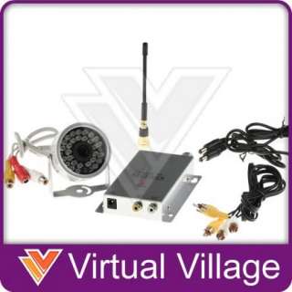 Wireless Security Spy Camera AV Kit Indoor Outdoor  